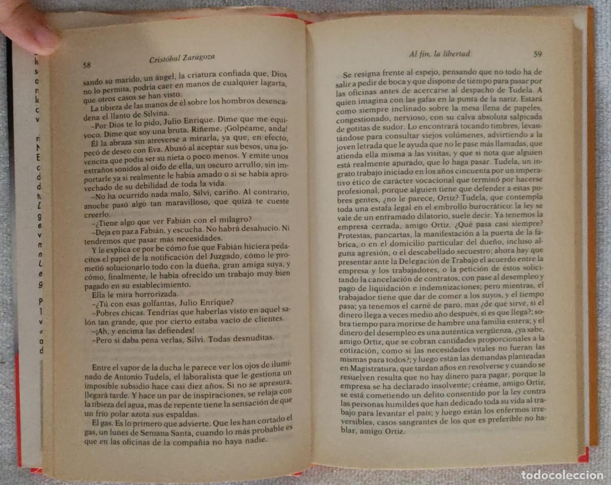 Libros de segunda mano: AL FIN LA LIBERTAD. - Foto 3
