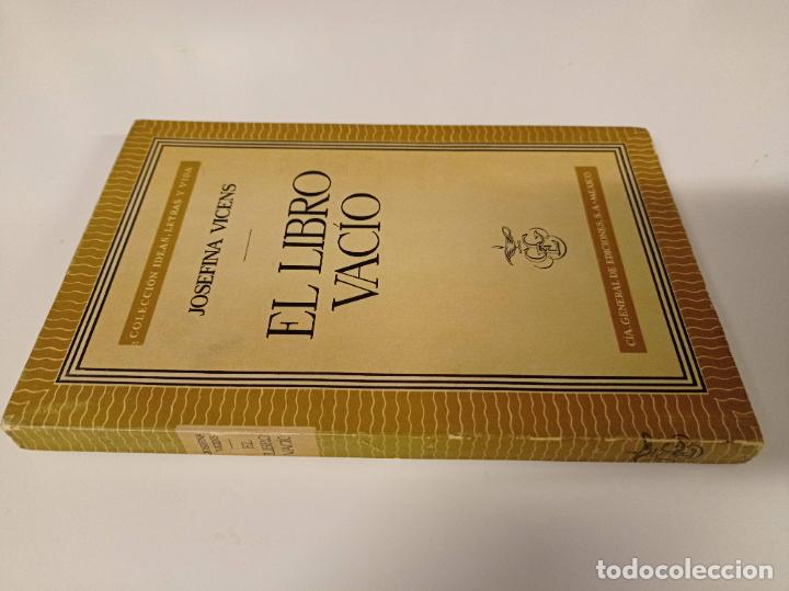 Livros em segunda m&atilde;o: 1958 - JOSEFINA VICENS. El Libro Vac&iacute;o - PRIMERA EDICI&Oacute;N