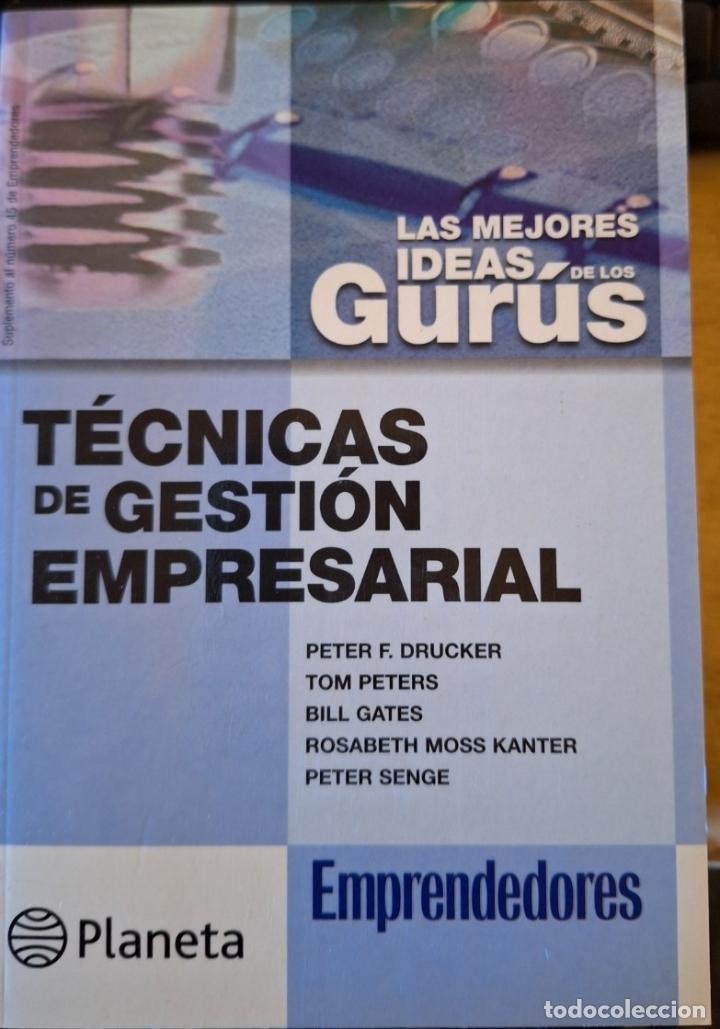 Libri di seconda mano: TECNICAS DE GESTION EMPRESARIAL. LAS MEJORES IDEAS DE LOS GURUS. -