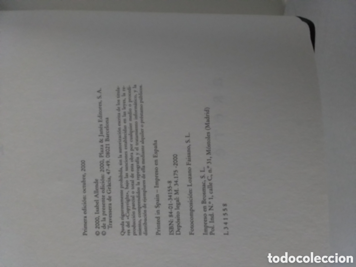 Libros de segunda mano: Libro Isabel Allende - Foto 5