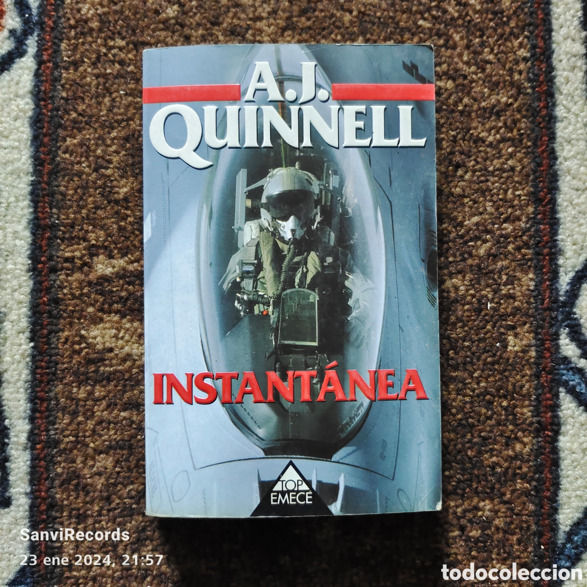 Libros de segunda mano: INSTANT&Aacute;NEA (A.J. QUINNELL) (TOP EMECE) - Foto 1