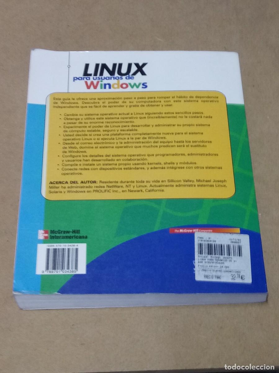 Libros de segunda mano: Linux para usuarios de Windows - Foto 2