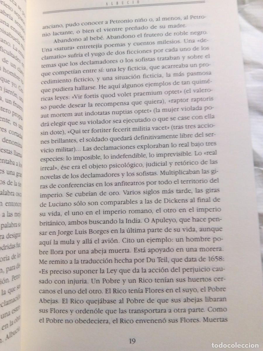 Libros de segunda mano: ALBUCIO / PASCAL QUIGNARD - Foto 6