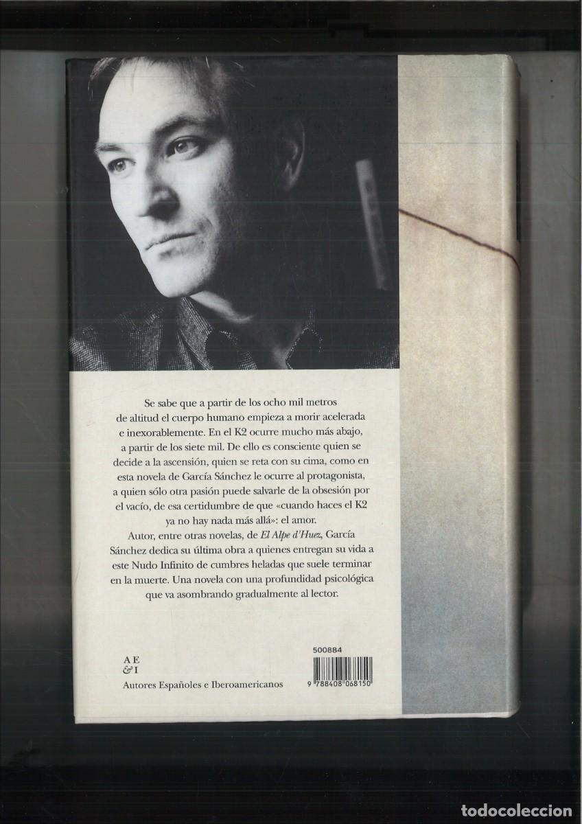 Libros de segunda mano: K-2. Javier Garc&iacute;a S&aacute;nchez - Foto 2