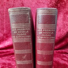 Libros de segunda mano: L-7531. LOS PREMIOS DE NOVELA CIUDAD DE BARCELONA. TOMO I-II. VVAA. PAREJA EDITOR. BARCELONA. 1959