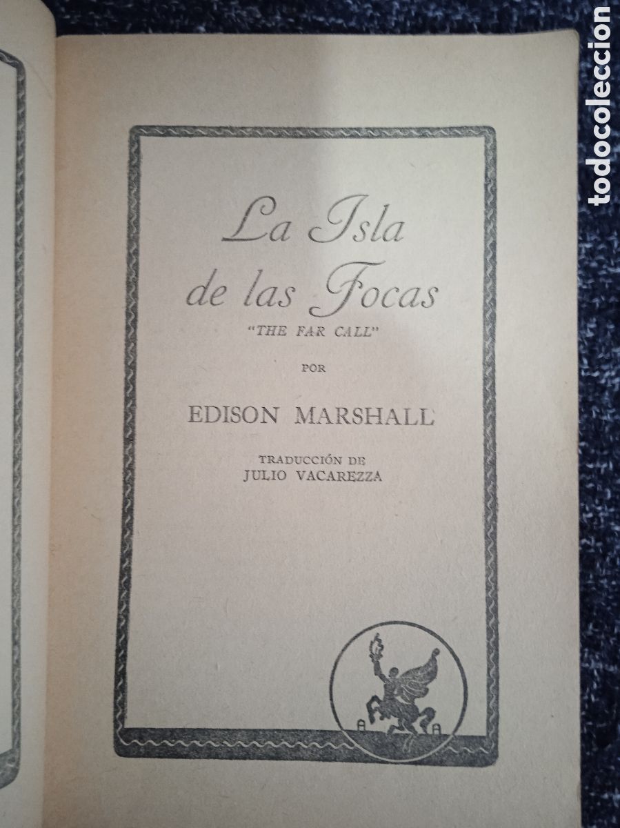 Libros de segunda mano: LA ISLA DE LAS FOCAS. / EDISON MARSHALL. - Foto 2
