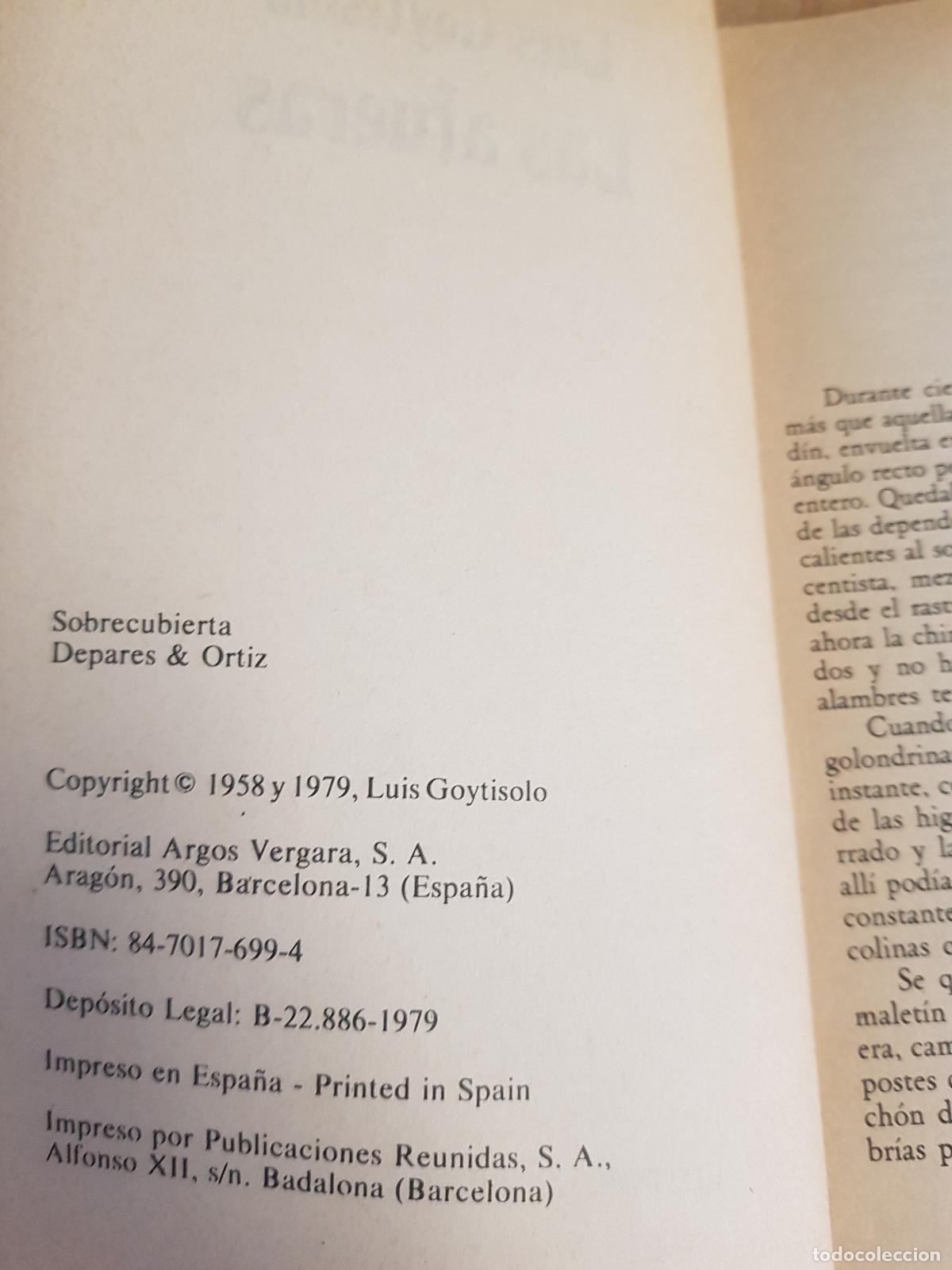 Libros de segunda mano: Las afueras - Lu&iacute;s goytisolo - Foto 4