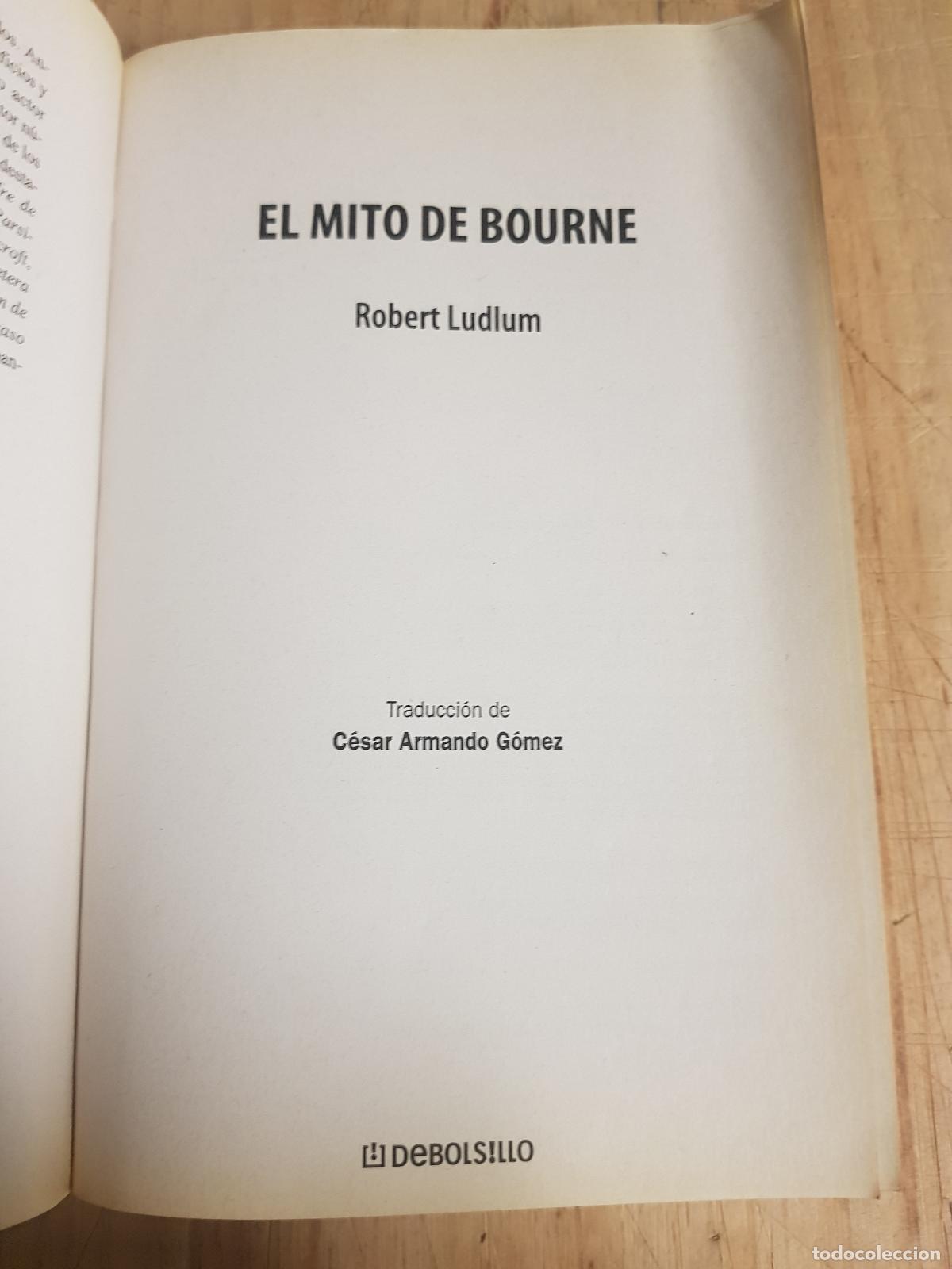 Libros de segunda mano: El mito de bourne - Robert Ludlum - Foto 2