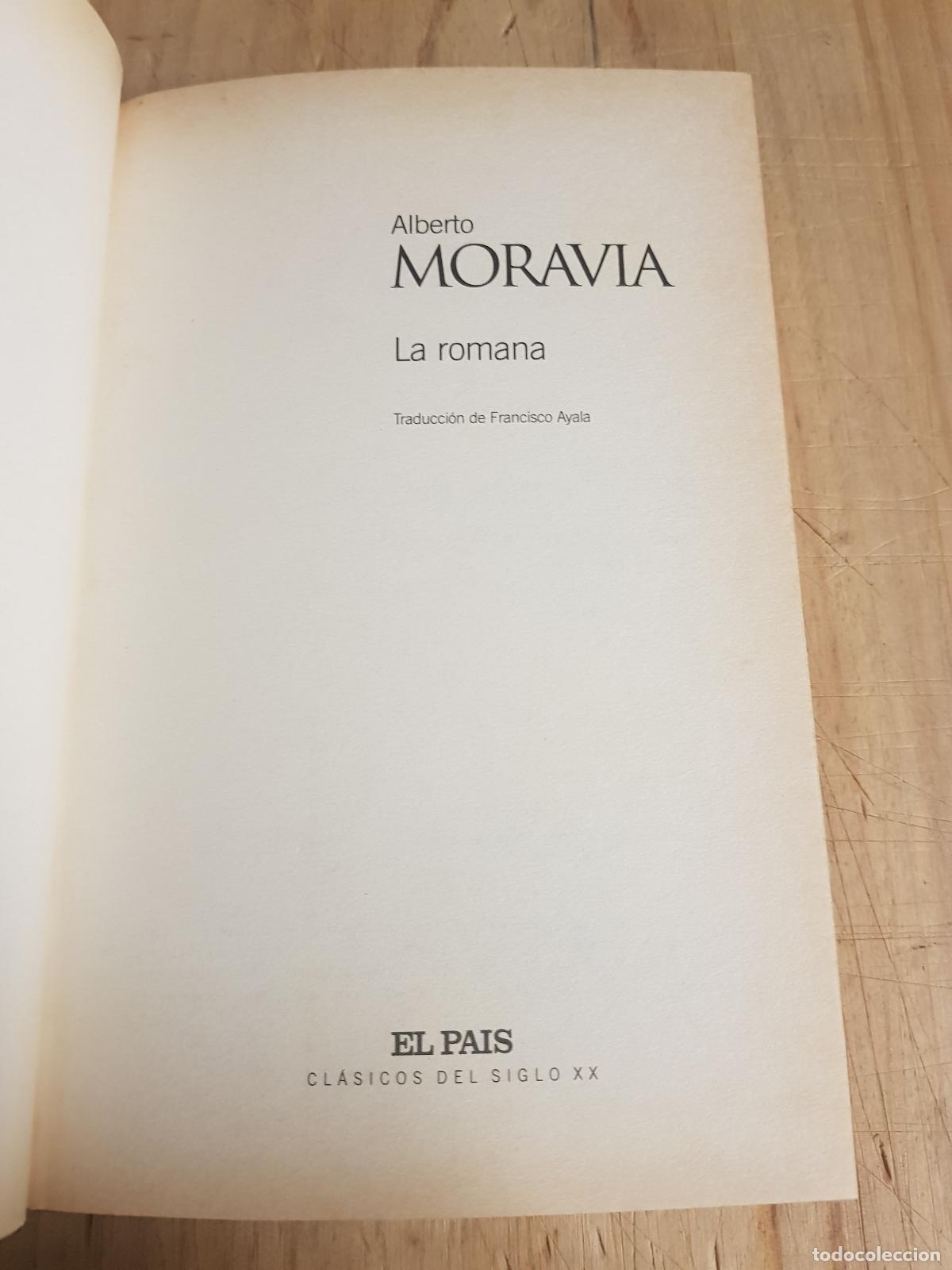 Libros de segunda mano: La romana - Alberto Moravia - Foto 2