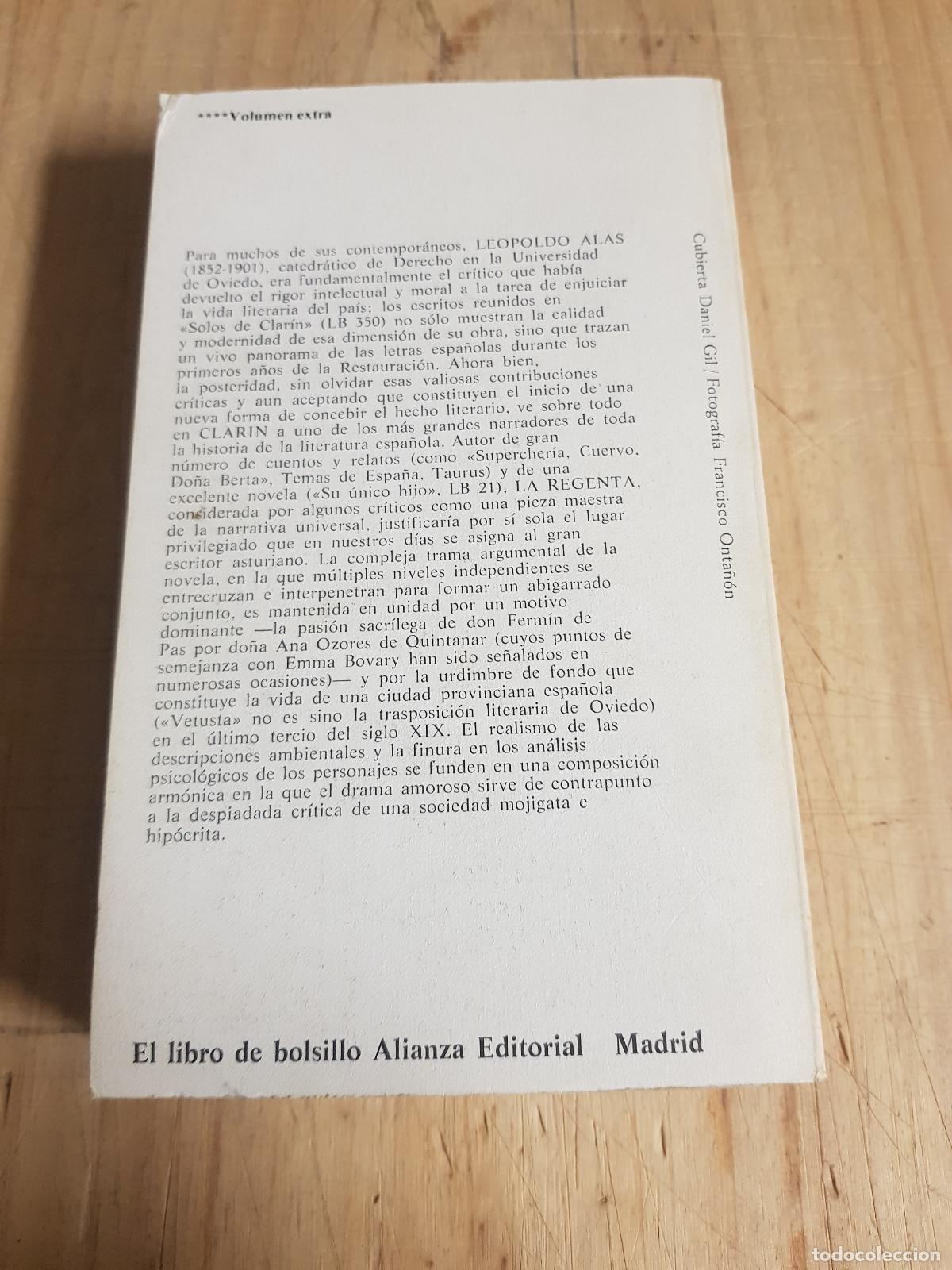 Libros de segunda mano: La regenta - Clarin - Foto 5
