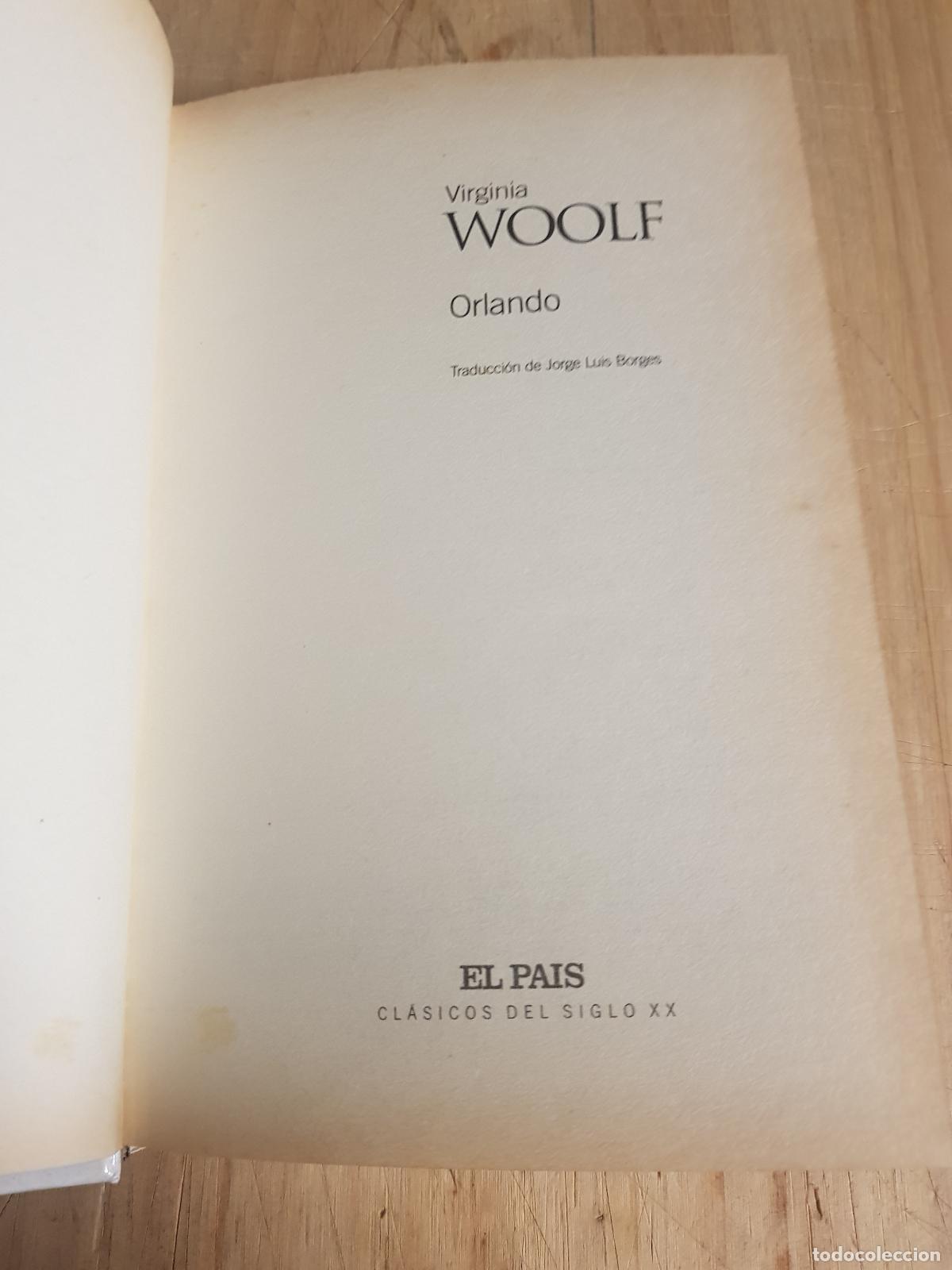 Libros de segunda mano: Orlando - Virginia Woolf - Foto 3
