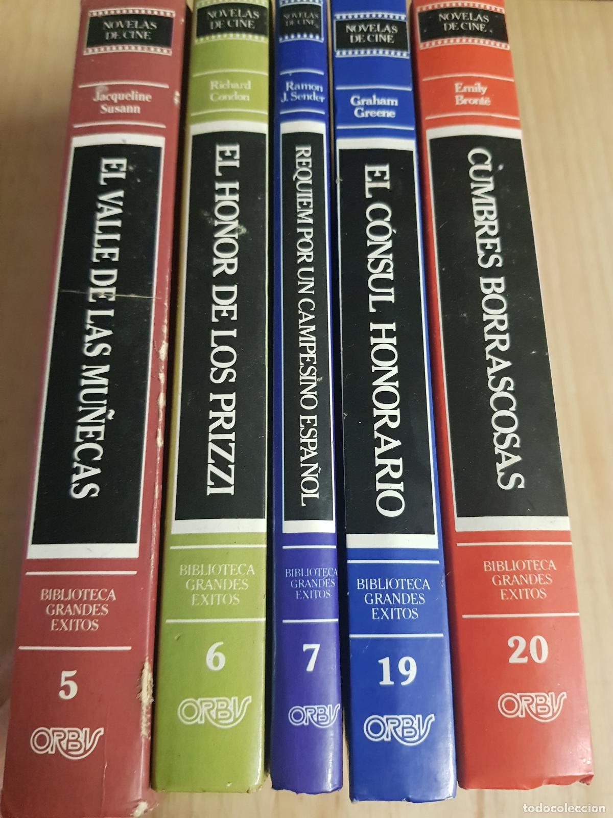 Libros de segunda mano: Novelas de cine. 5 Vol. - Foto 1