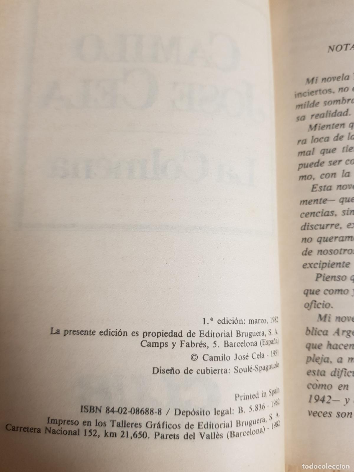 Libros de segunda mano: La colmena - Camilo Jose Cela - Foto 2