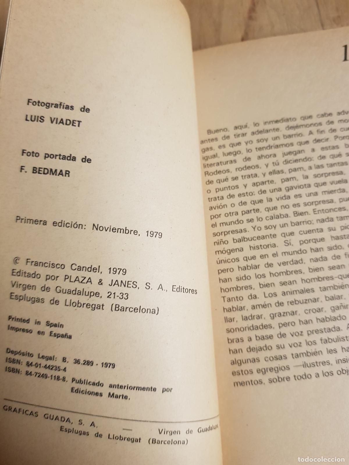 Libros de segunda mano: Barrio - Francisco Candel - Foto 4