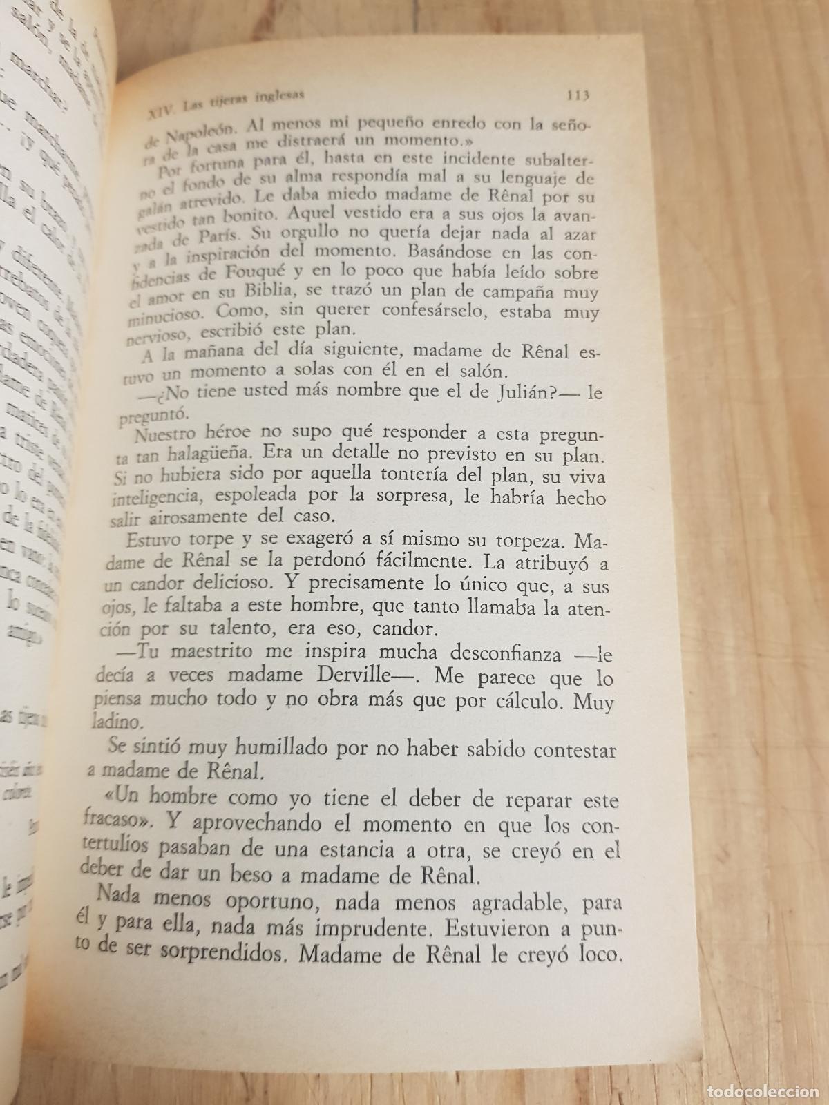 Libros de segunda mano: Rojo y Negro - Stendhal - Foto 4