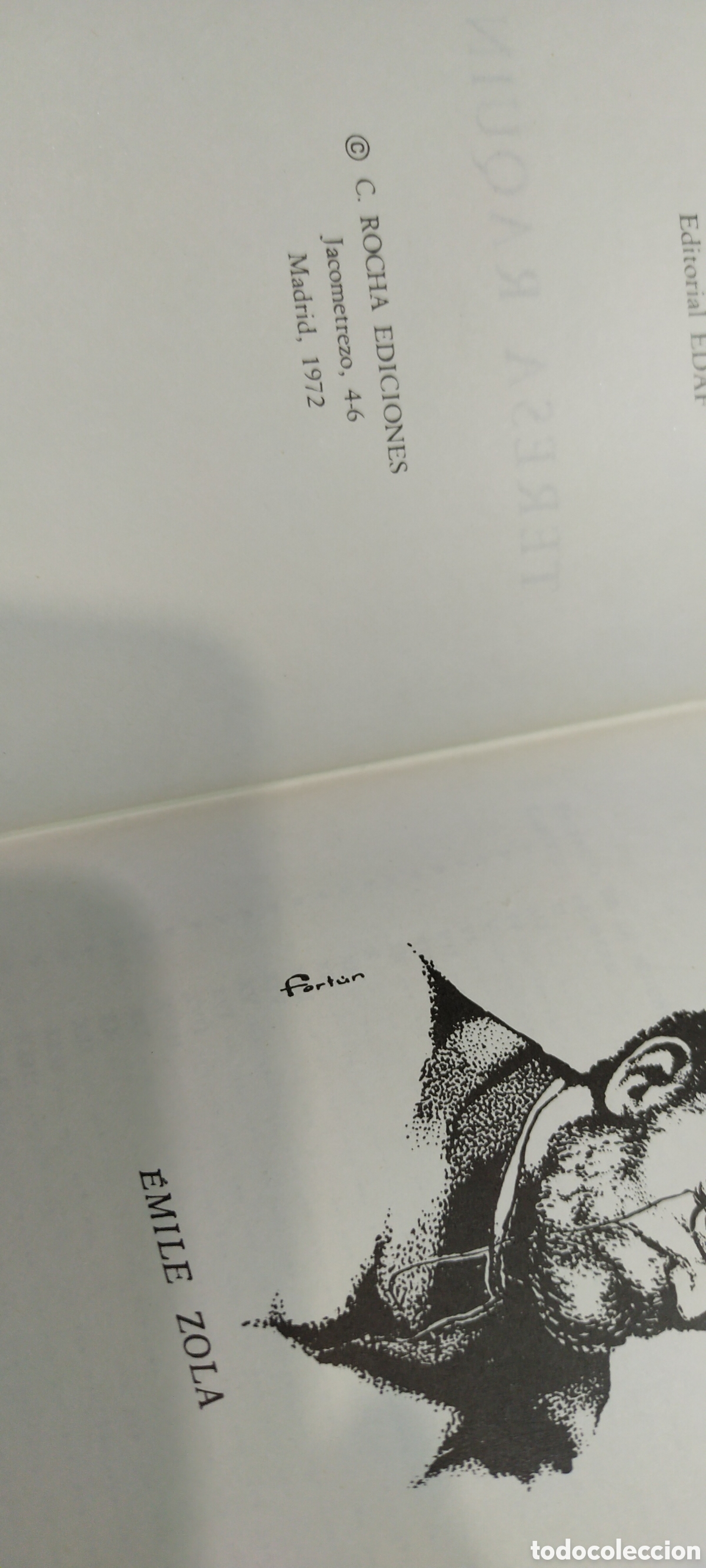 Libros de segunda mano: Zola. Teresa raquin. - Foto 3