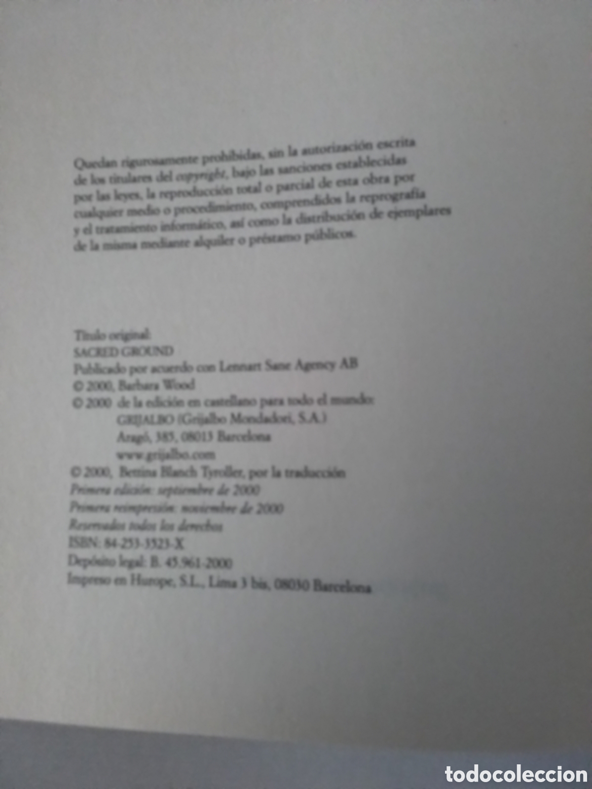 Libros de segunda mano: Libro Barbara Wood - Foto 5