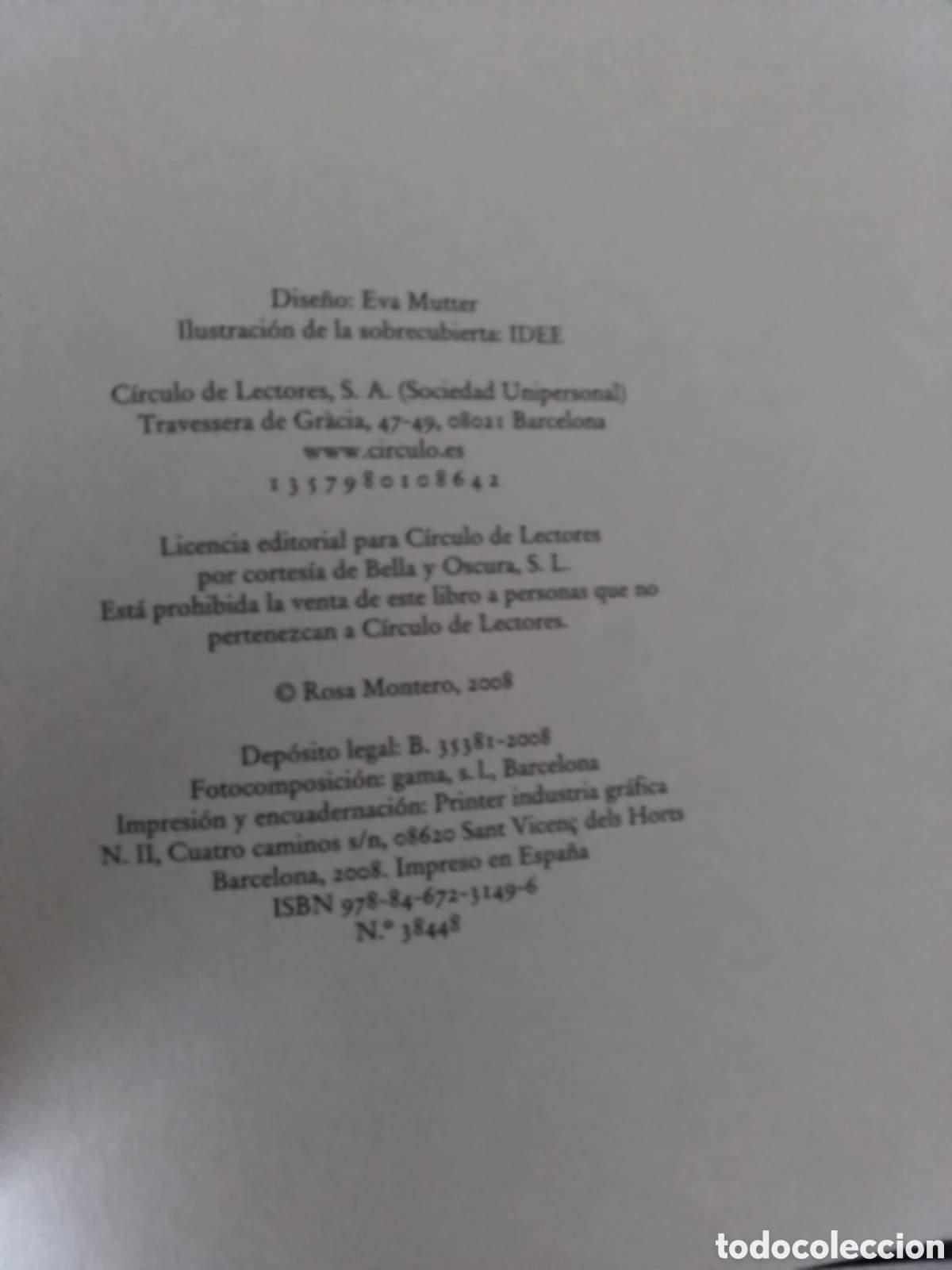 Libros de segunda mano: Libro Rosa Montero - Foto 3