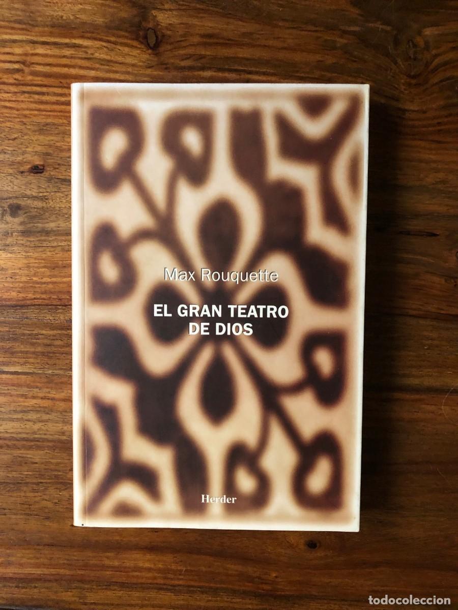 Libros de segunda mano: El gran teatro de Dios. Max Rouquette. Herder - Foto 1