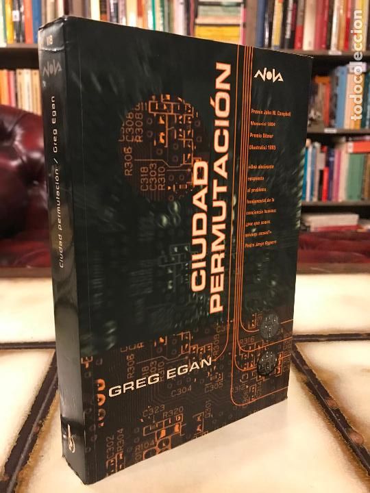 Libros de segunda mano: Ciudad Permutaci&oacute;n. Greg Egan. - Foto 1
