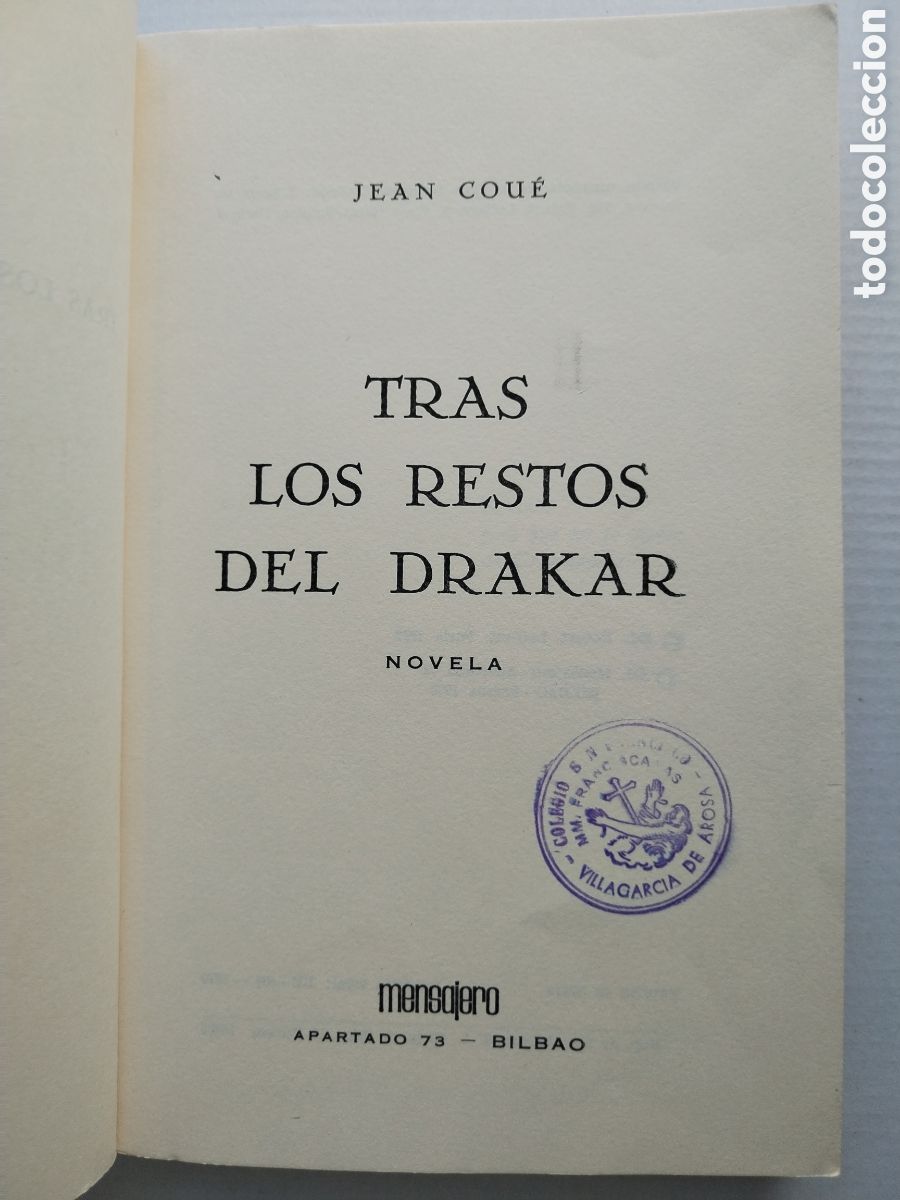 Libros de segunda mano: TRAS LOS RESTOS DEL DRAKAR - Foto 2