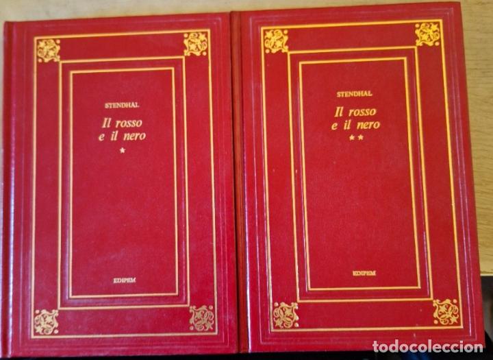Libros de segunda mano: IL ROSSO E IL NERO. 2 TOMOS. - STENDHAL. - Foto 1