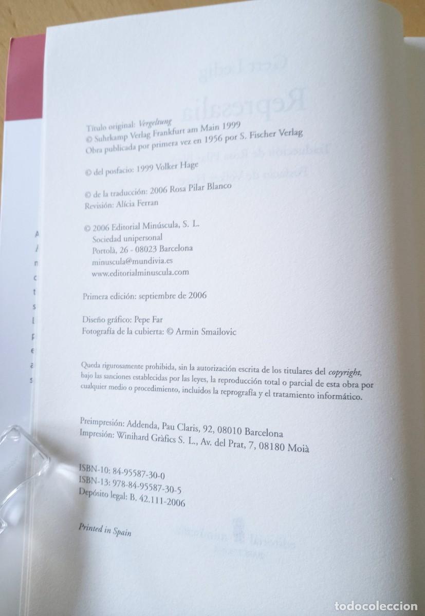 Libros de segunda mano: GERT LEDIG REPRESALIA - Foto 5