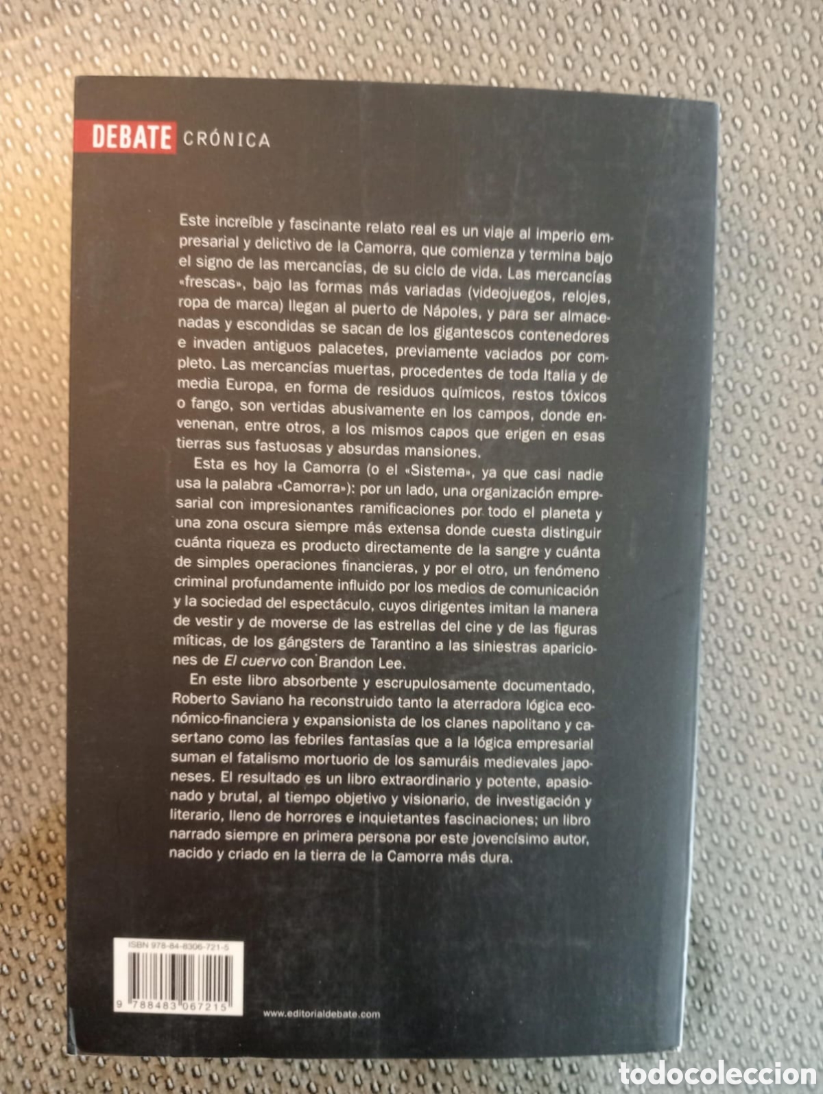Libros de segunda mano: Gomorra / Roberto Saviano - Foto 3