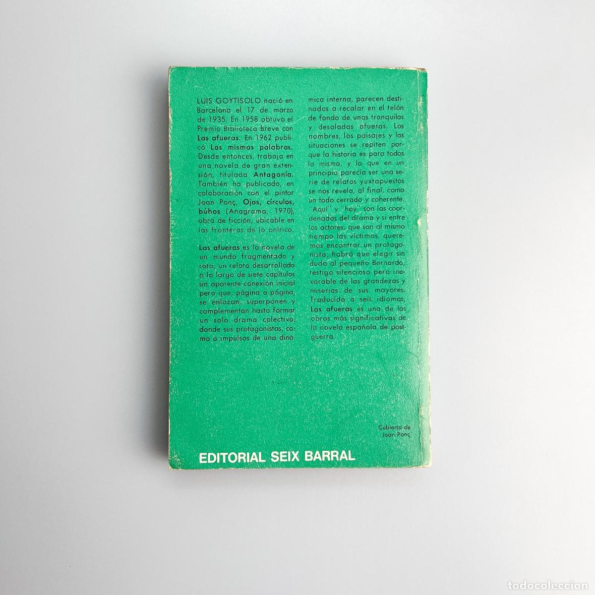 Libros de segunda mano: Las Afueras, Luis Goytisolo. - Foto 2