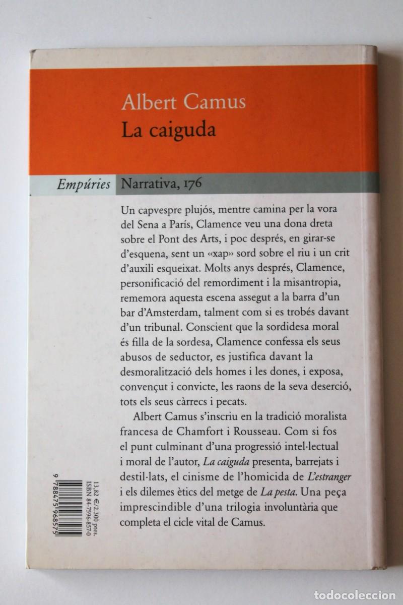 Libros de segunda mano: Albert Camus - La caiguda - Emp&uacute;ries - Foto 3