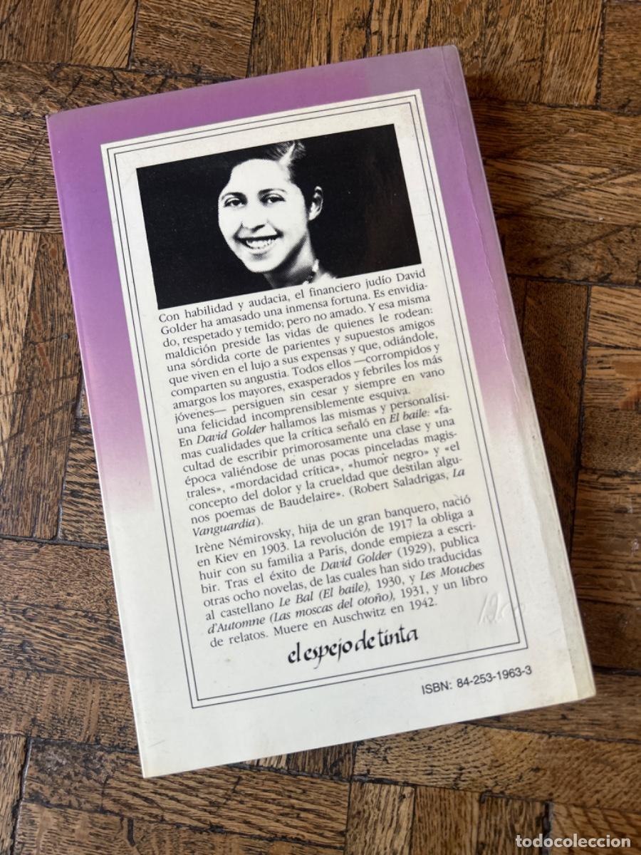 Libros de segunda mano: David Golder - Ir&egrave;ne N&eacute;mirovsky - Foto 4