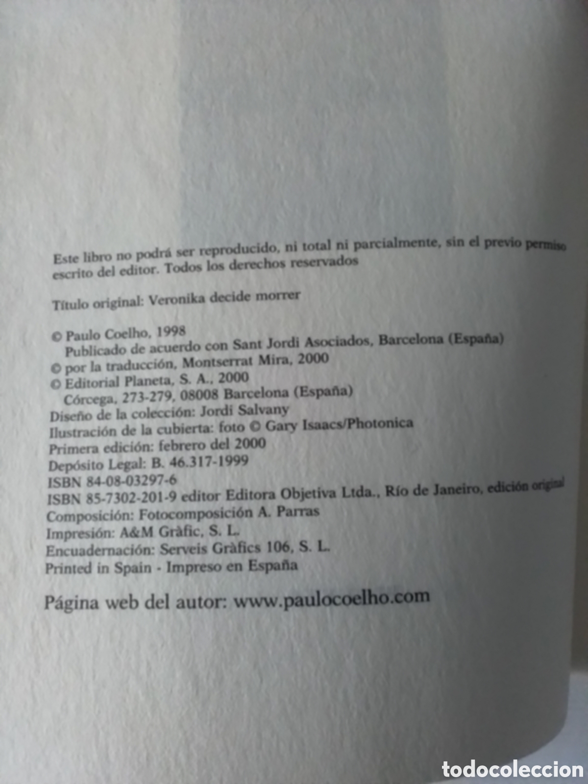Libros de segunda mano: Libro Paulo Coelho - Foto 3