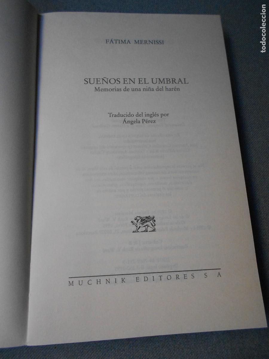 Libros de segunda mano: SUE&Ntilde;OS EN EL UMBRAL - Foto 3
