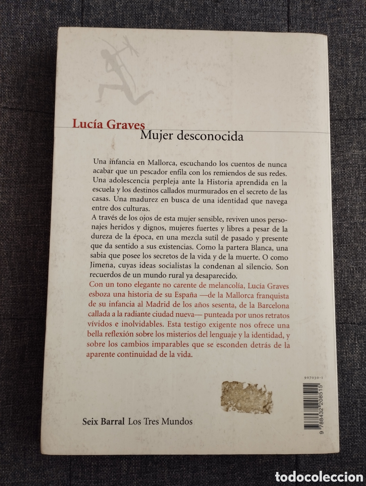 Libros de segunda mano: MUJER DESCONOCIDA (LUC&Iacute;A GRAVES) - Foto 3