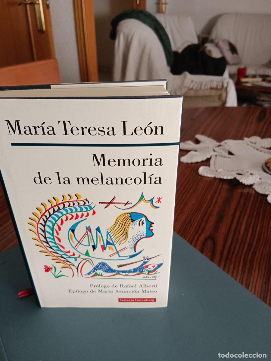 Libros de segunda mano: Memoria de la melancol&iacute;a - Foto 6