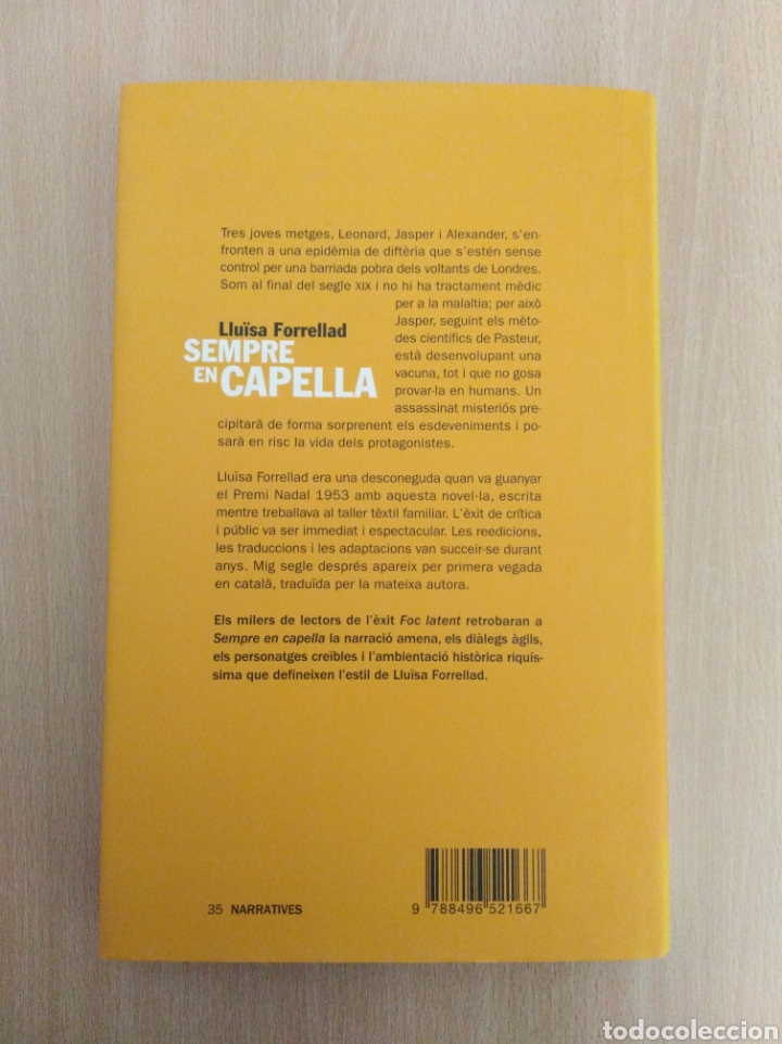 Libros de segunda mano: SEMPRE EN CAPELLA. Llu&iuml;sa Forrellad. Angle Editorial - Foto 2