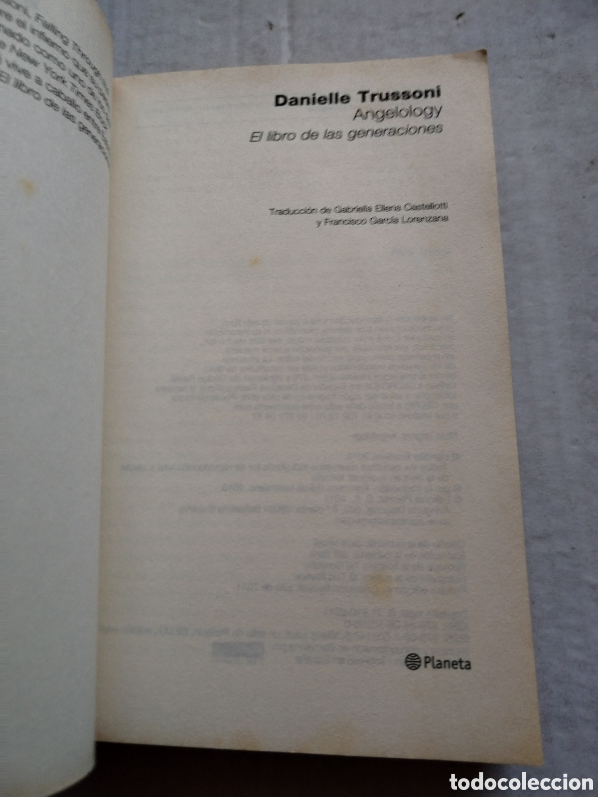Libros de segunda mano: ANGELOLOGY/DANIELLE TRUSSO - Foto 2