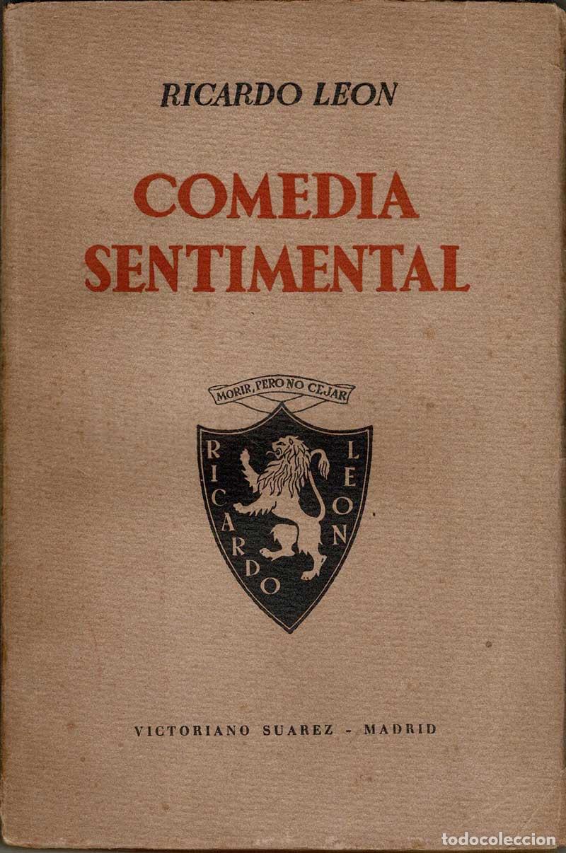 Libros de segunda mano: Comedia sentimental - Ricardo Le&oacute;n - Foto 1
