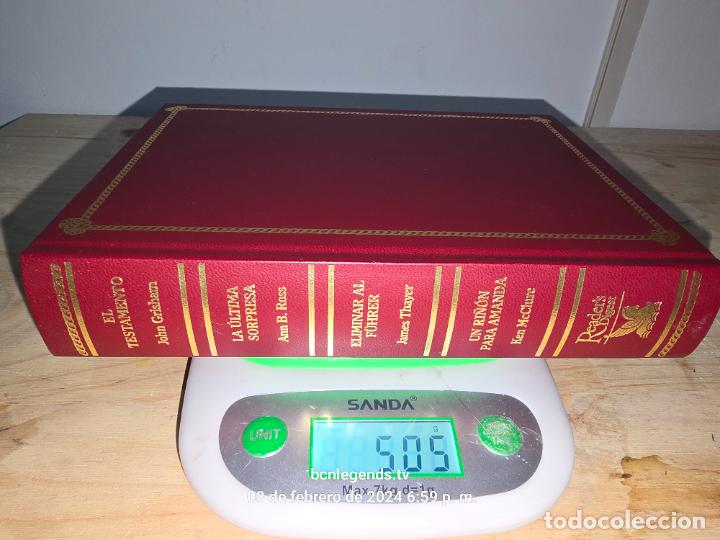 Libri di seconda mano: READER'S DIGEST EL TESTAMENTO LA ULTIMA SORPRESA ELIMINAR AL FUHRER RI&Ntilde;ON PARA AMANDA V4