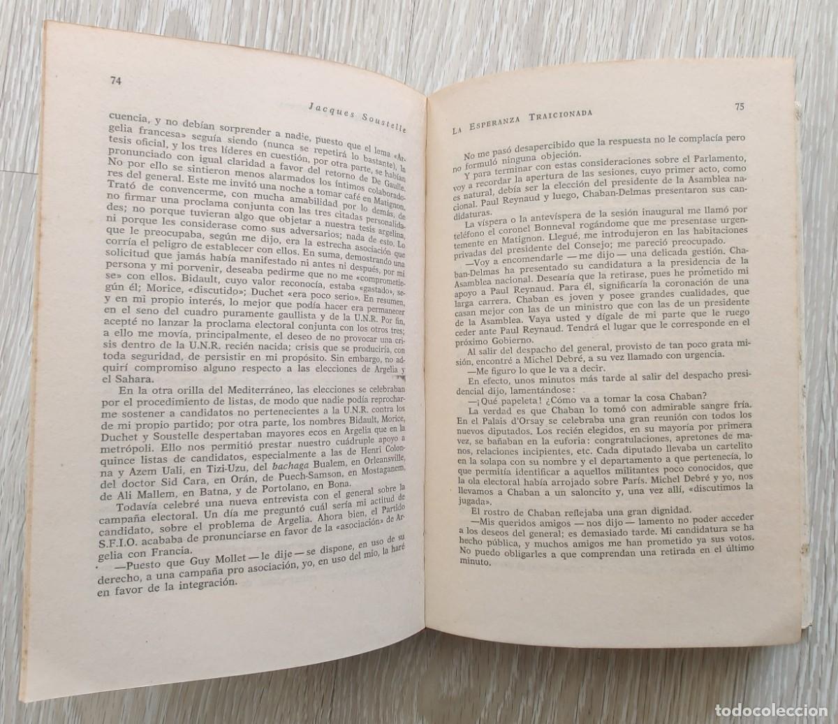 Libros de segunda mano: Libro La Esperanza Traicionada - Foto 4
