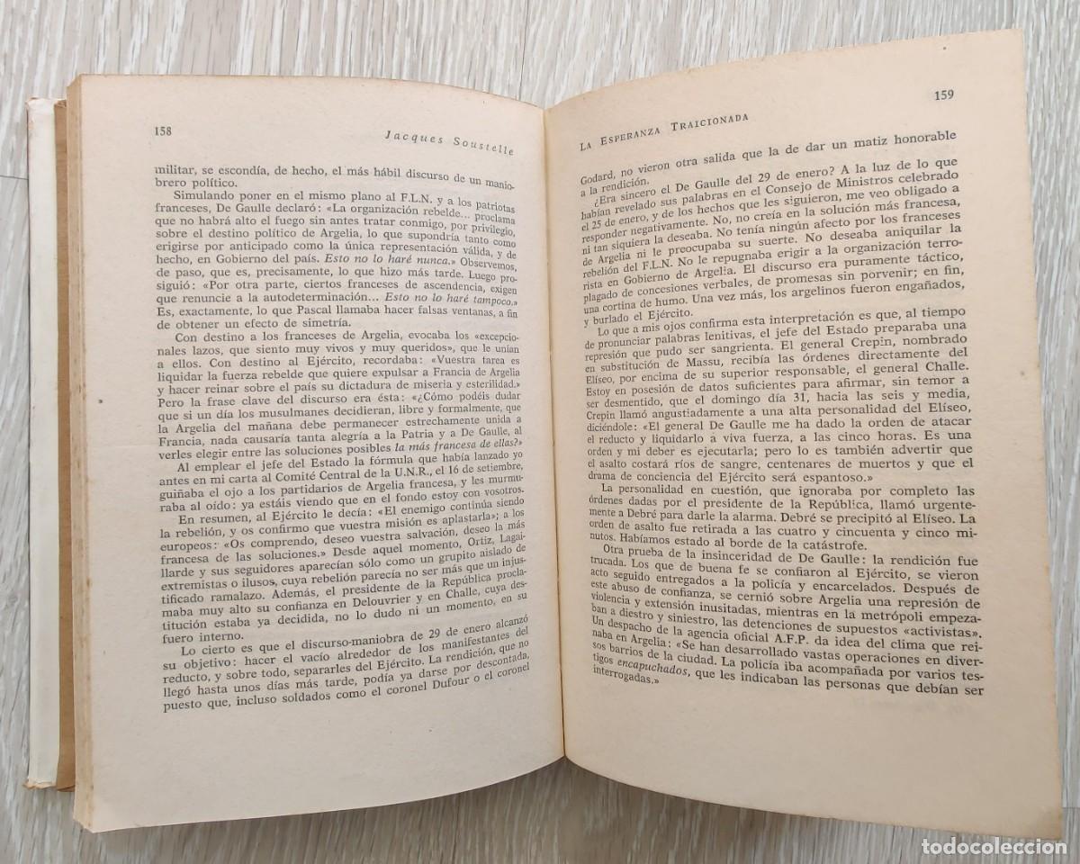 Libros de segunda mano: Libro La Esperanza Traicionada - Foto 5