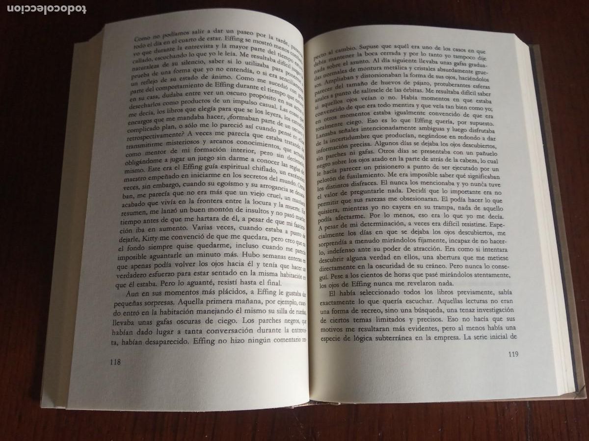Libros de segunda mano: El Palacio De La Luna.- Paul Auster. - Foto 3
