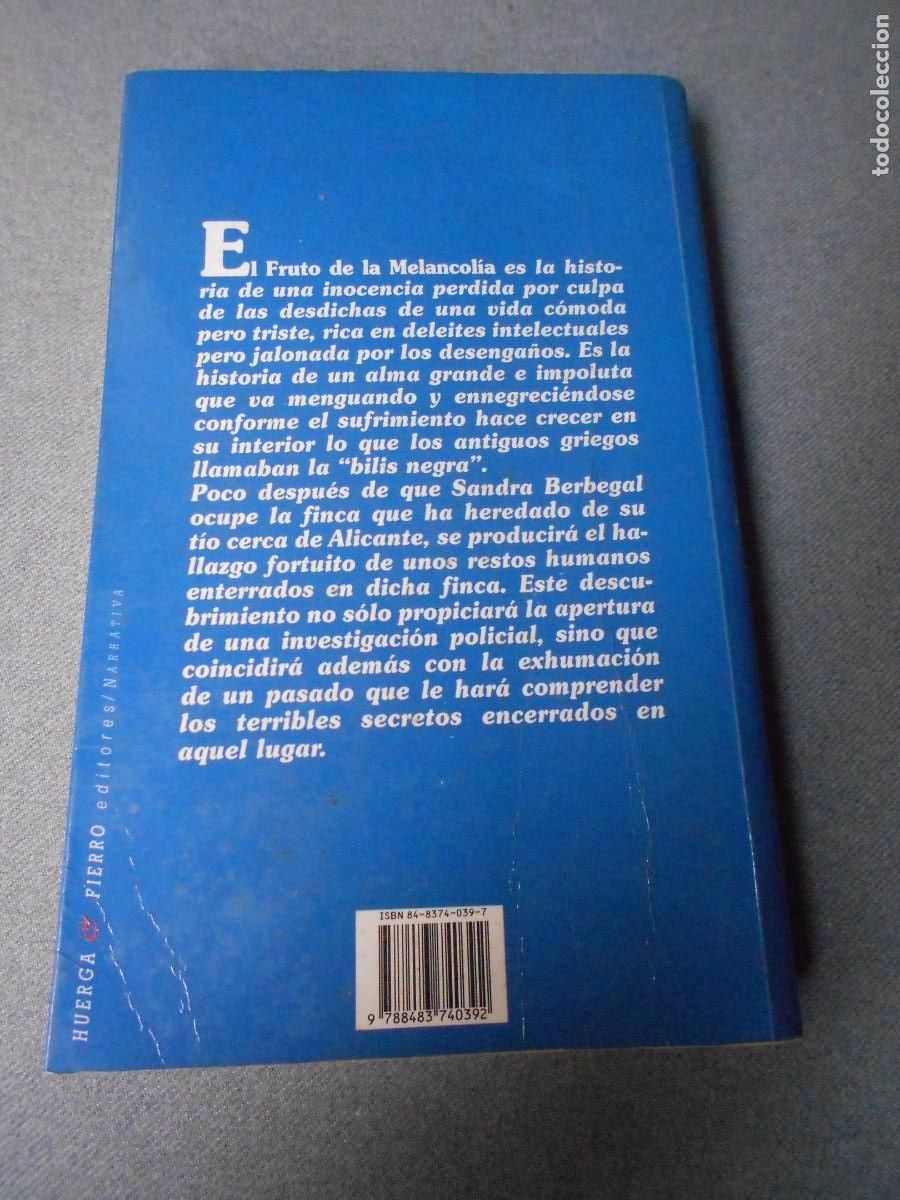 Libros de segunda mano: EL FRUTO DE LA MELANCOLIA - Foto 4