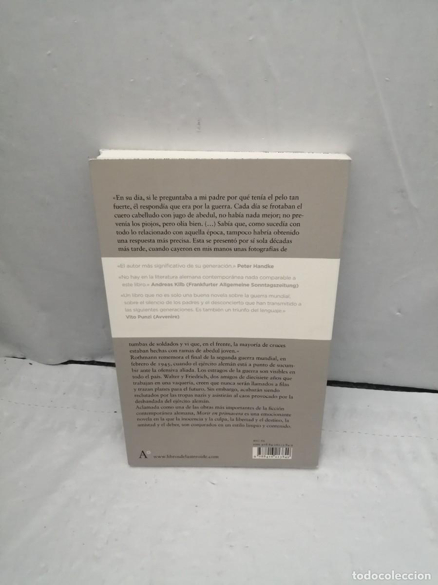 Libros de segunda mano: Morir en primavera - Foto 2