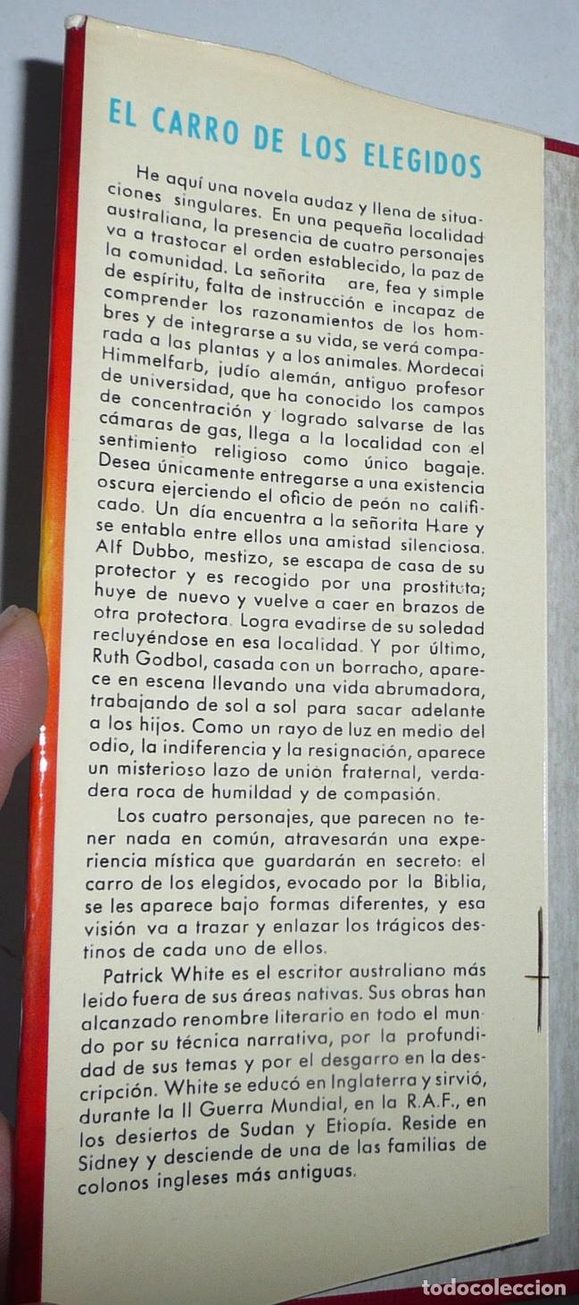 Libros de segunda mano: El carro de los elegidos - Patrick White (Luis de Caralt, 1966) - Foto 3