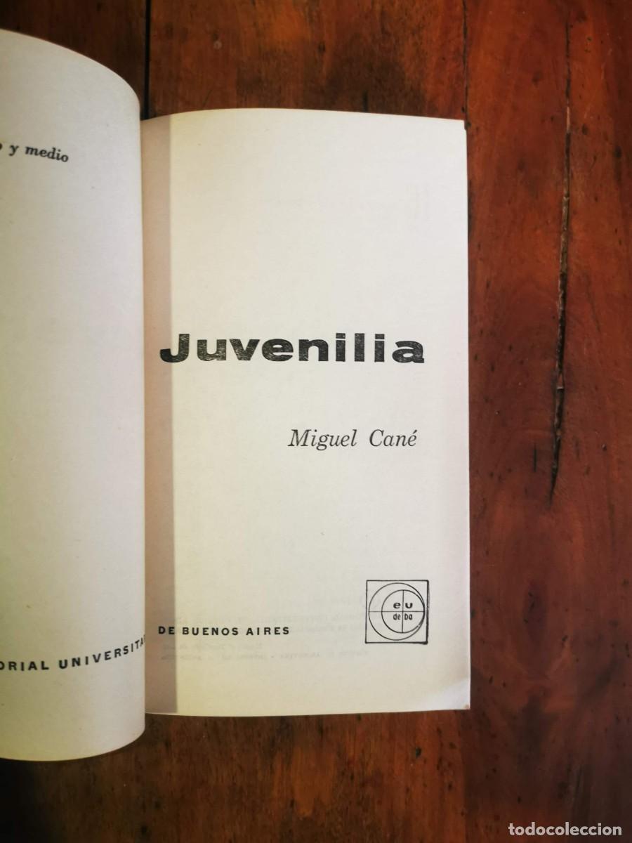 Libros de segunda mano: CANE, Miguel. Juvenilia - Foto 2