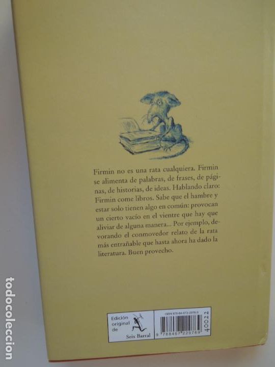 Libros de segunda mano: FIRMIN - SAN SAVAGE - C&Iacute;RCULO DE LECTORES 2007. - Foto 2