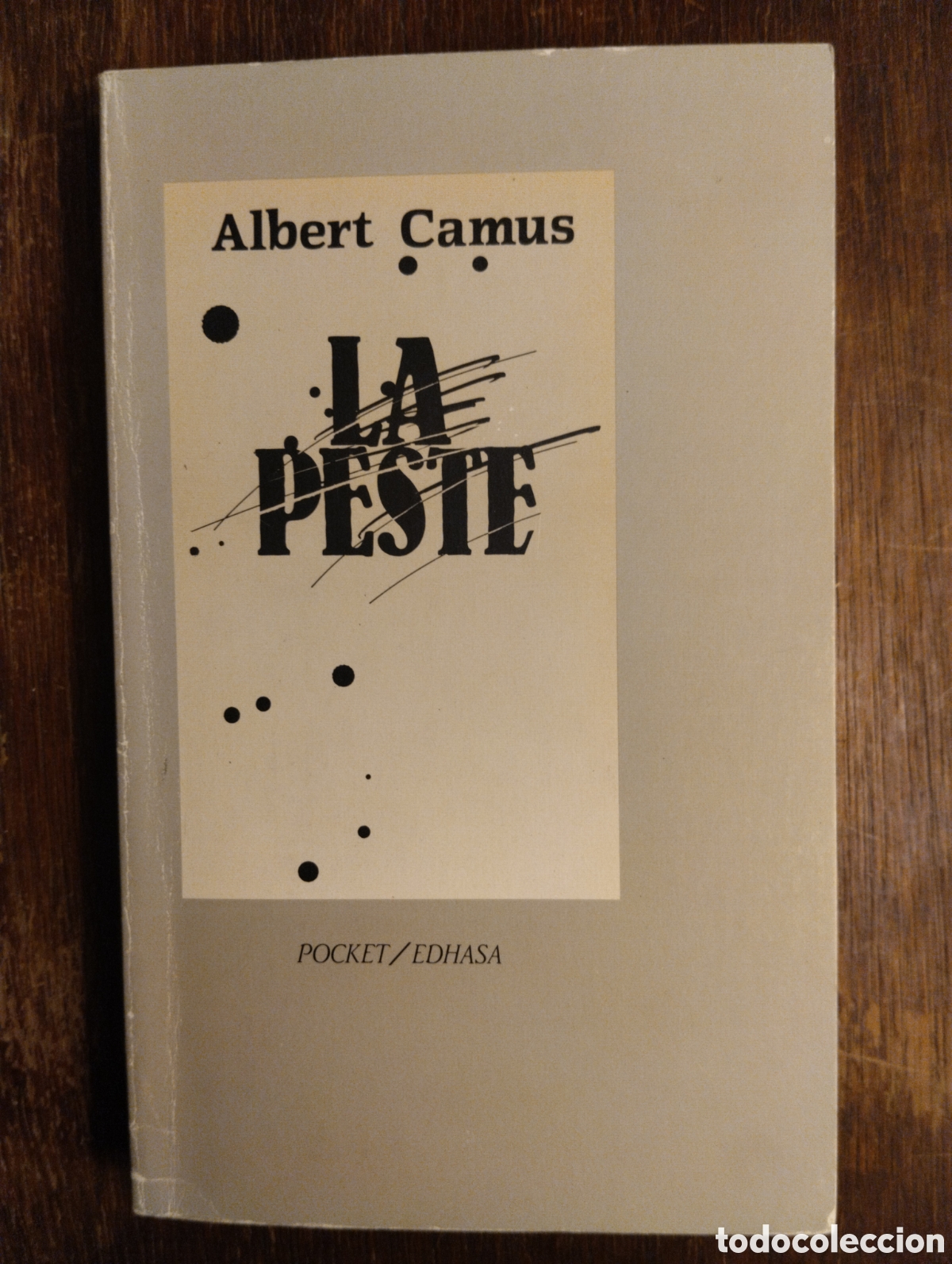 Libros de segunda mano: La peste, Albert Camus, EDHASA/ Pocket, 1986 - Foto 1