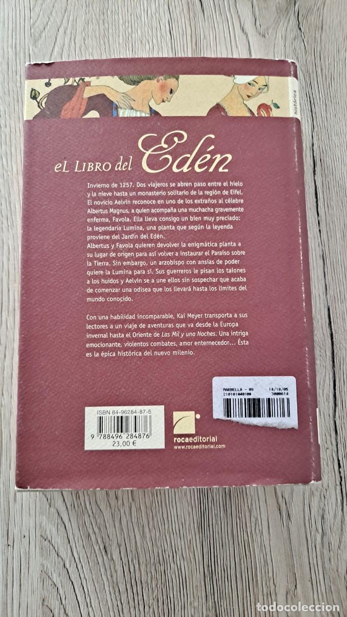 Libros de segunda mano: KAI MEYER - EL LIBRO DEL EDEN - ROCAEDITORIAL 2005 - Foto 5