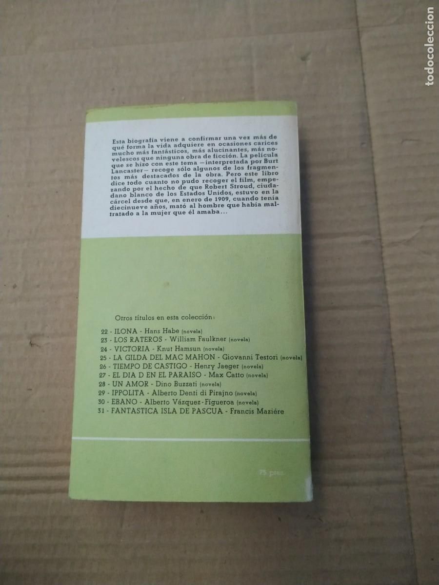 Libros de segunda mano: El hombre de Alcatraz - Thomas E. Gaddis - Foto 2